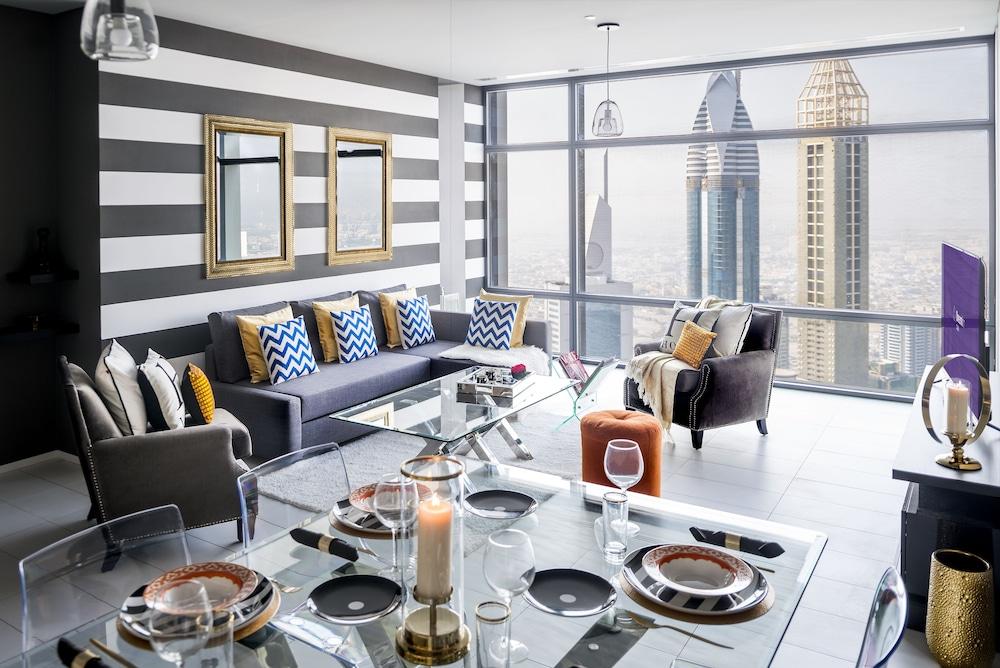 Dream Inn Apartments - Index Tower With Skyline Views ドバイ エクステリア 写真