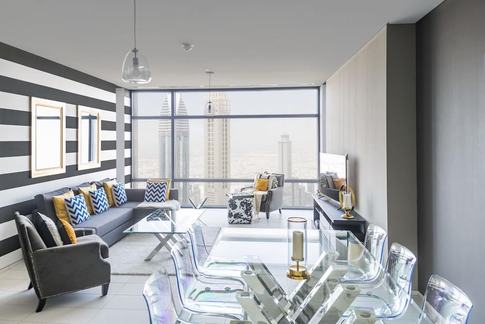 Dream Inn Apartments - Index Tower With Skyline Views ドバイ エクステリア 写真